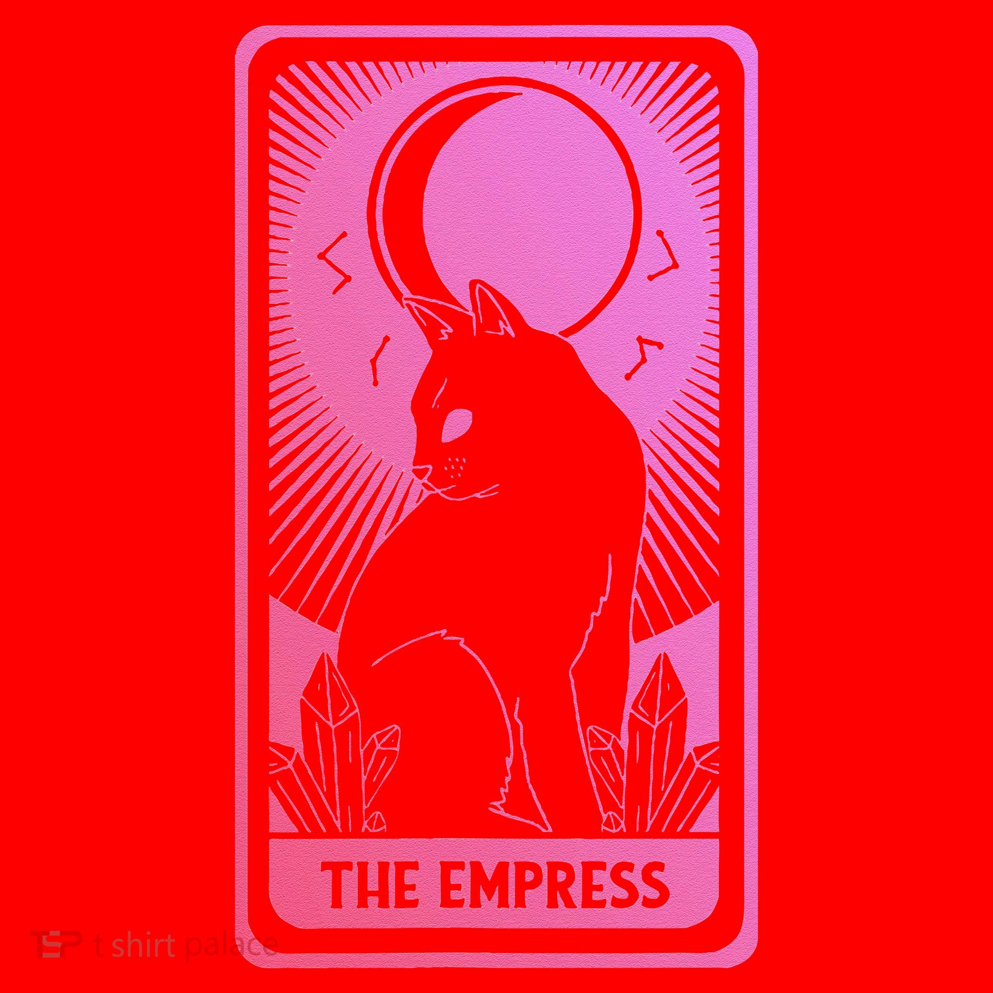Tarot Card Cat Women Mystical Moon Occult The Empress Santa Hat
