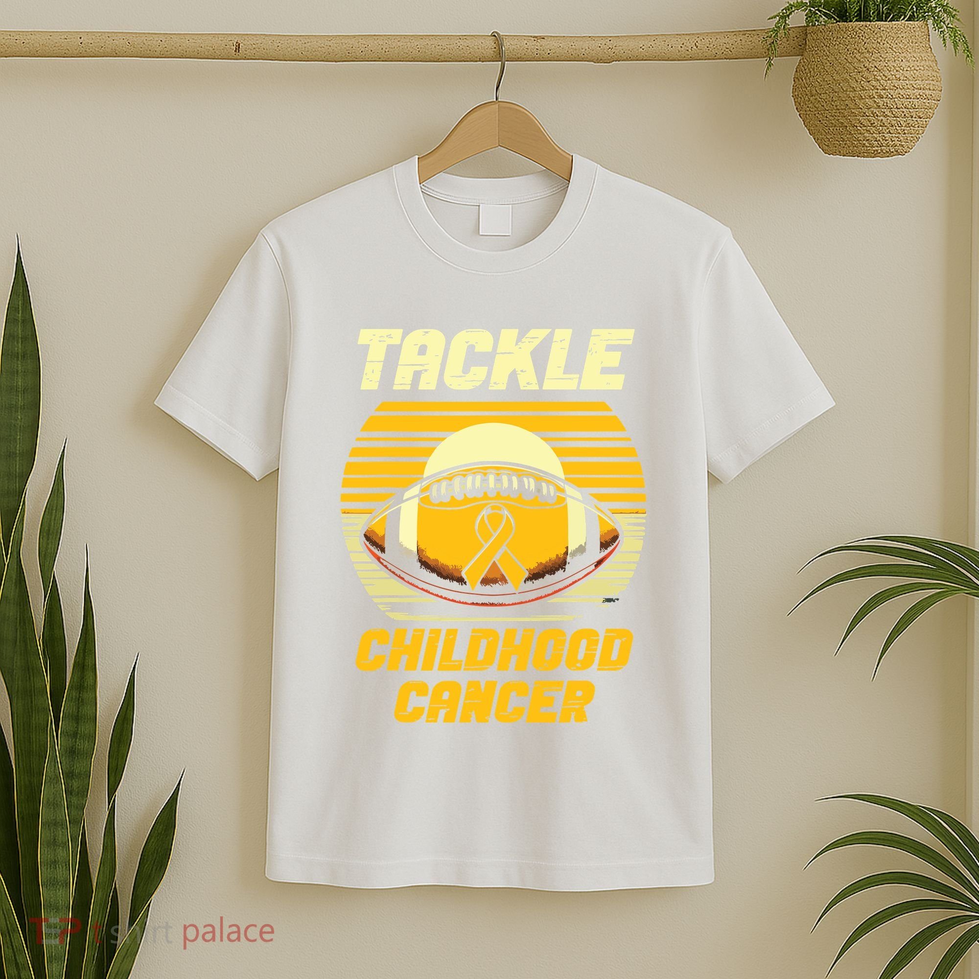 Tackle Childhood Cancer Awareness T-Shirt