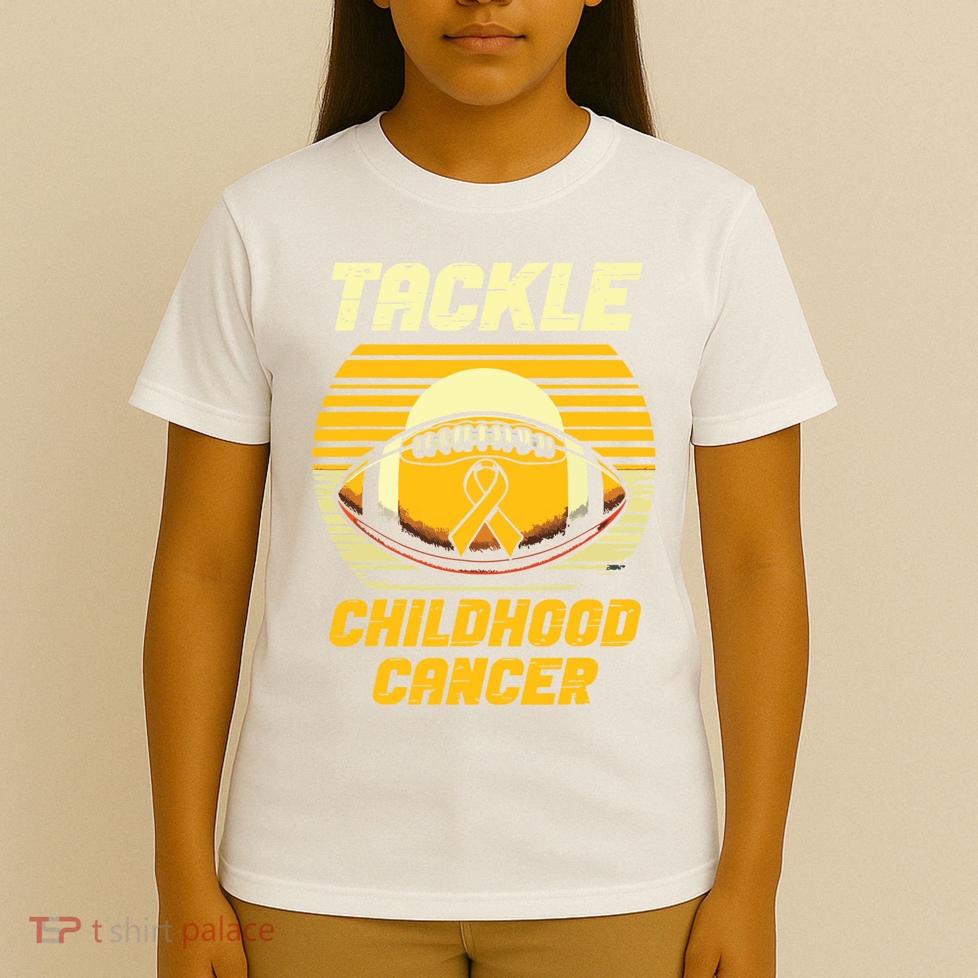 Tackle Childhood Cancer Awareness T-Shirt