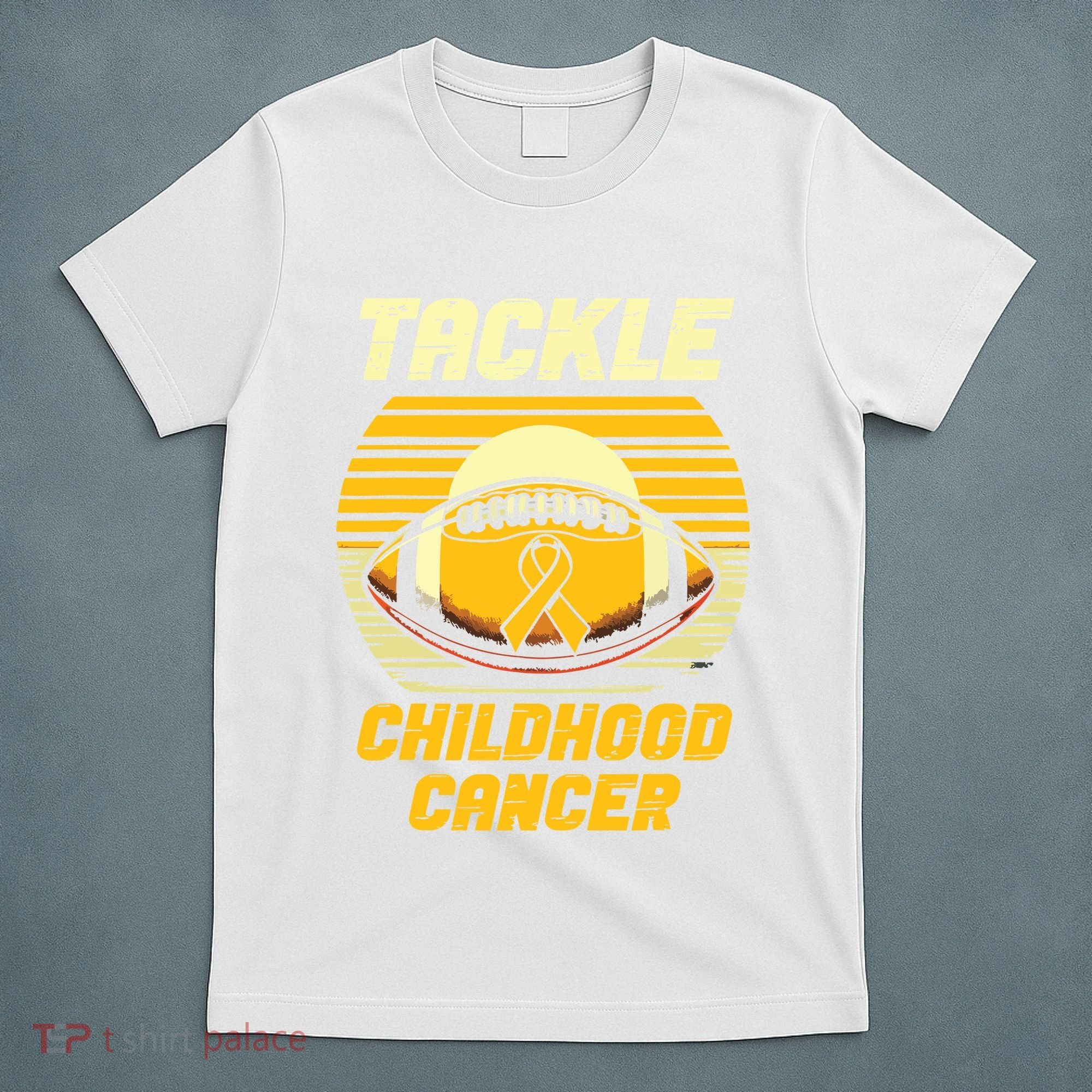 Tackle Childhood Cancer Awareness T-Shirt