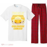 Tackle Childhood Cancer Awareness Pajama Set thumb 0