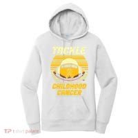 Tackle Childhood Cancer Awareness Women's Hoodie thumb 0
