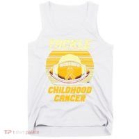 Tackle Childhood Cancer Awareness Tank Top thumb 0