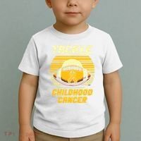 Tackle Childhood Cancer Awareness Toddler T-Shirt thumb 2