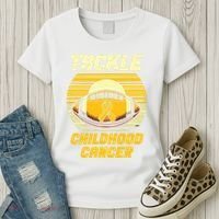 Tackle Childhood Cancer Awareness Women's T-Shirt thumb 3