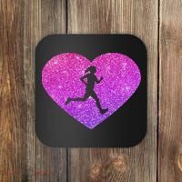 Trendy Cross Country Running Gift For Ns And Women Coaster thumb 0