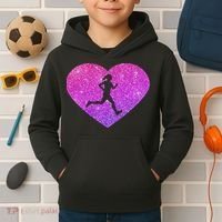 Trendy Cross Country Running Gift For Ns And Women Kids Hoodie thumb 2