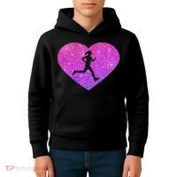 Trendy Cross Country Running Gift For Ns And Women Kids Hoodie thumb 4