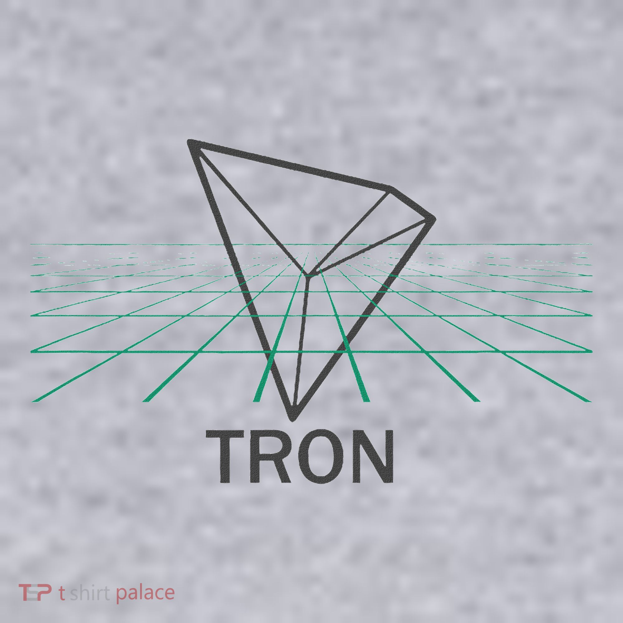 Tron Cryptocurrency Crypto 3d Grid Women's Sweatshirt
