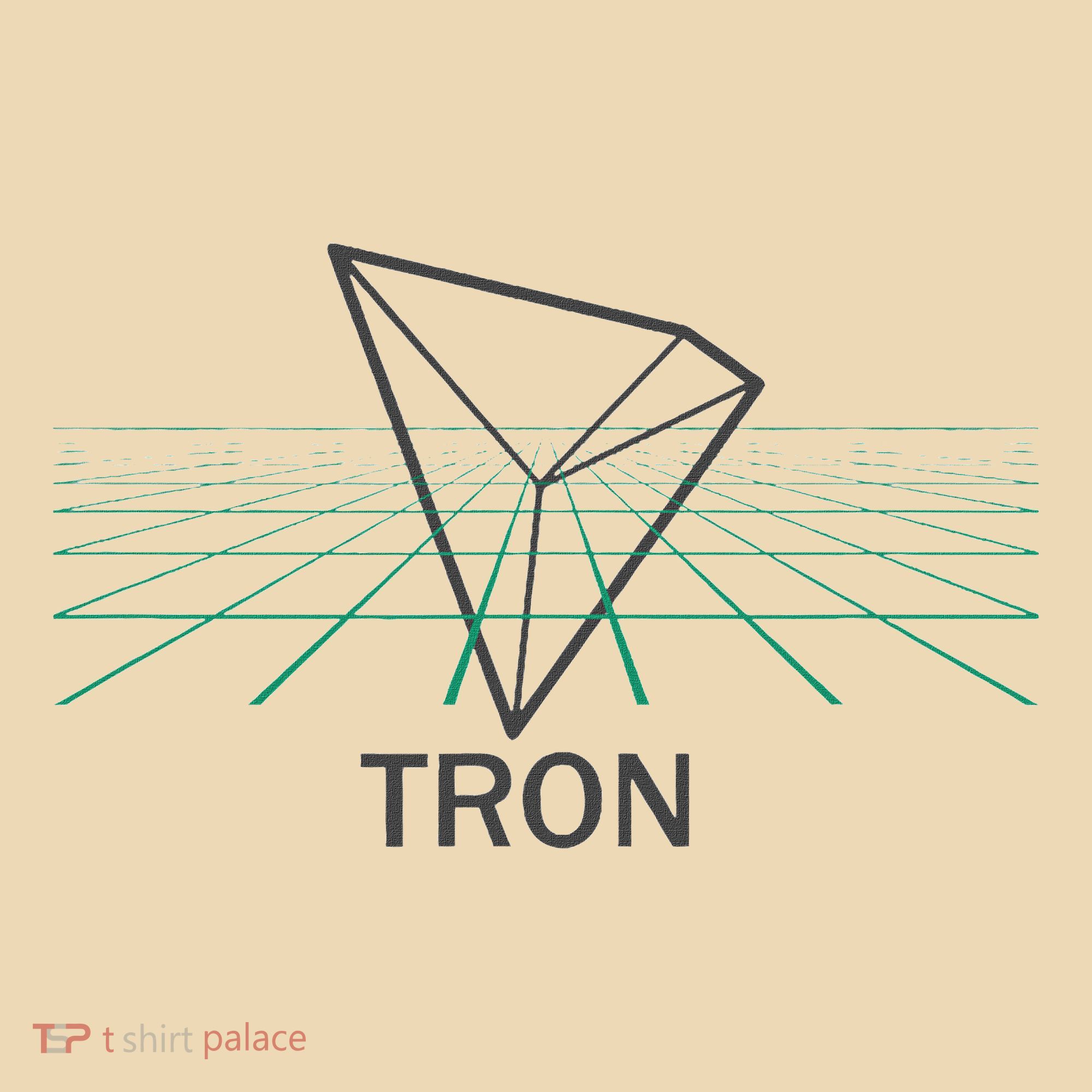 Tron Cryptocurrency Crypto 3d Grid Tote Bag