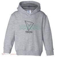 Tron Cryptocurrency Crypto 3d Grid Toddler Hoodie thumb 0