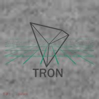 Tron Cryptocurrency Crypto 3d Grid Toddler Hoodie thumb 2