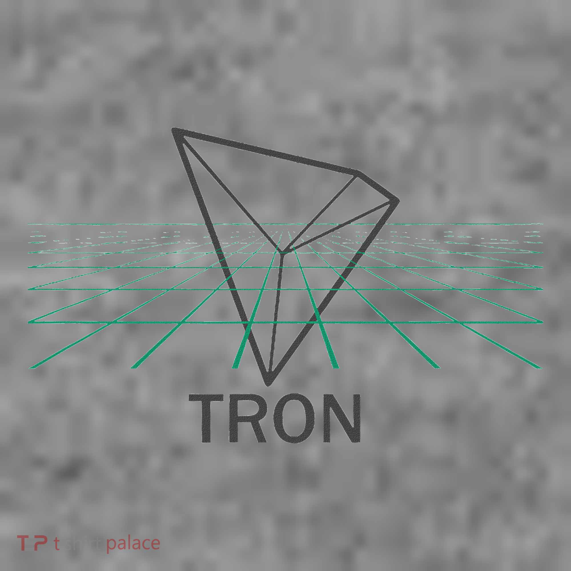 Tron Cryptocurrency Crypto 3d Grid Toddler Hoodie