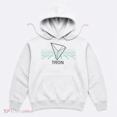 Tron Cryptocurrency Crypto 3d Grid Hoodie