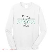 Tron Cryptocurrency Crypto 3d Grid Long Sleeve Shirt thumb 0