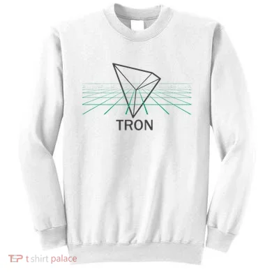 Tron Cryptocurrency Crypto 3d Grid Sweatshirt