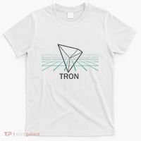 Tron Cryptocurrency Crypto 3d Grid T-Shirt thumb 0
