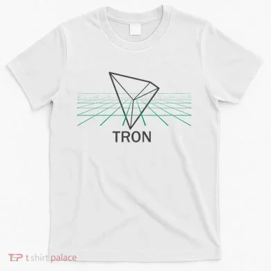 Tron Cryptocurrency Crypto 3d Grid T-Shirt