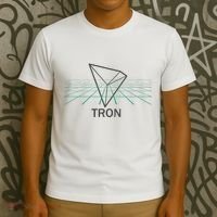 Tron Cryptocurrency Crypto 3d Grid T-Shirt thumb 3