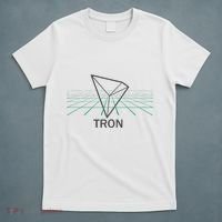 Tron Cryptocurrency Crypto 3d Grid T-Shirt thumb 5