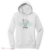 Tron Cryptocurrency Crypto 3d Grid Women's Hoodie thumb 0