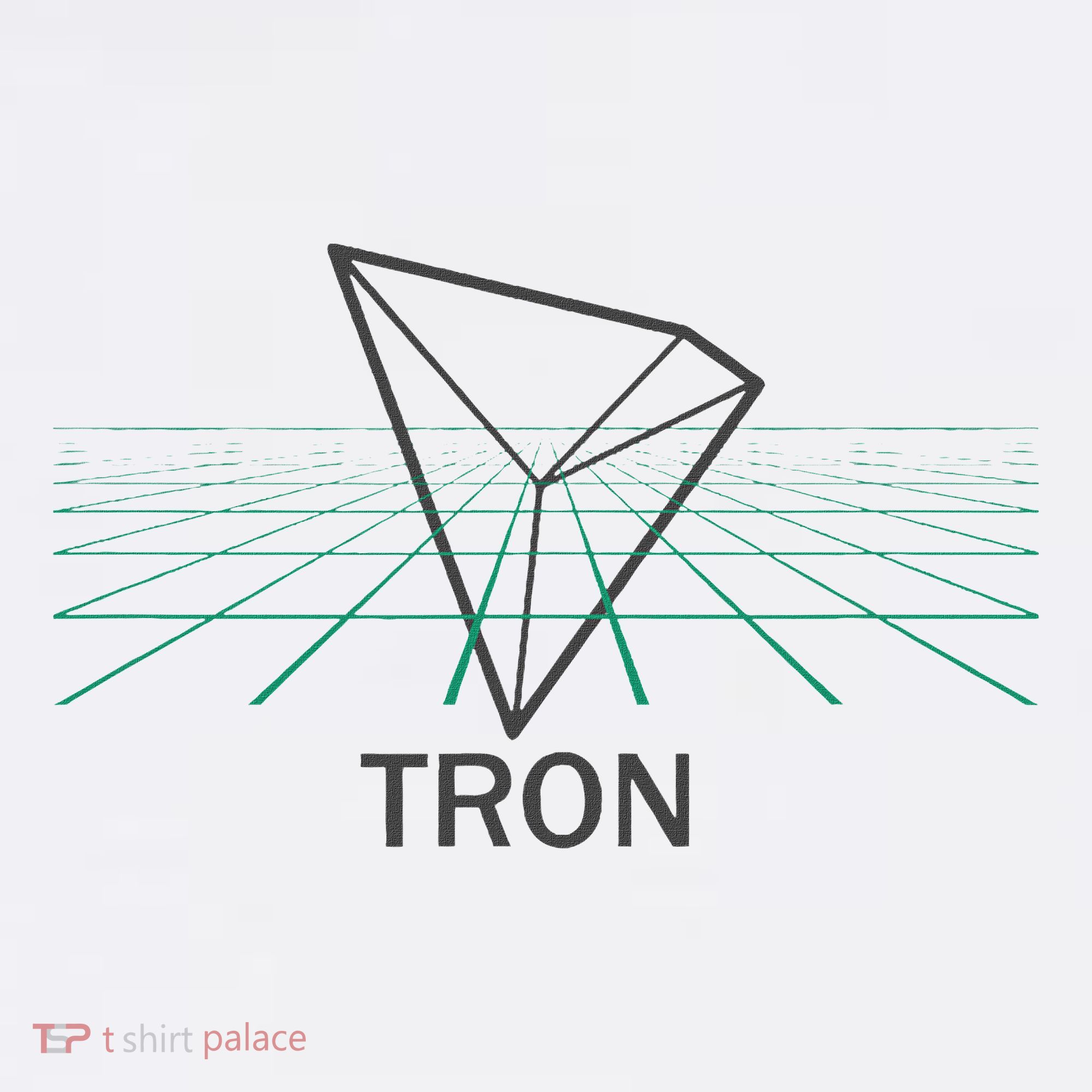 Tron Cryptocurrency Crypto 3d Grid Women's Hoodie