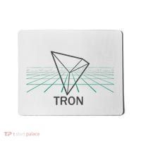 Tron Cryptocurrency Crypto 3d Grid Mousepad thumb 0