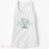 Tron Cryptocurrency Crypto 3d Grid Women's Tank Top thumb 0