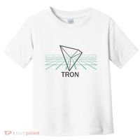 Tron Cryptocurrency Crypto 3d Grid Toddler T-Shirt thumb 0