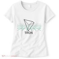Tron Cryptocurrency Crypto 3d Grid Women's T-Shirt thumb 0