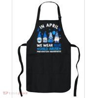 Teachers Cute Child Abuse Prevention Awareness Blue Apron thumb 0