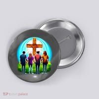 Teens Christian Catholic Retreat Button thumb 0