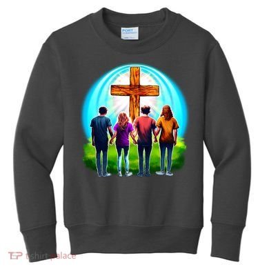 Teens Christian Catholic Retreat Kids Sweatshirt