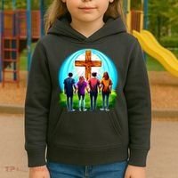 Teens Christian Catholic Retreat Kids Hoodie thumb 3