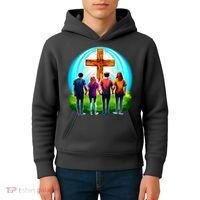 Teens Christian Catholic Retreat Kids Hoodie thumb 4