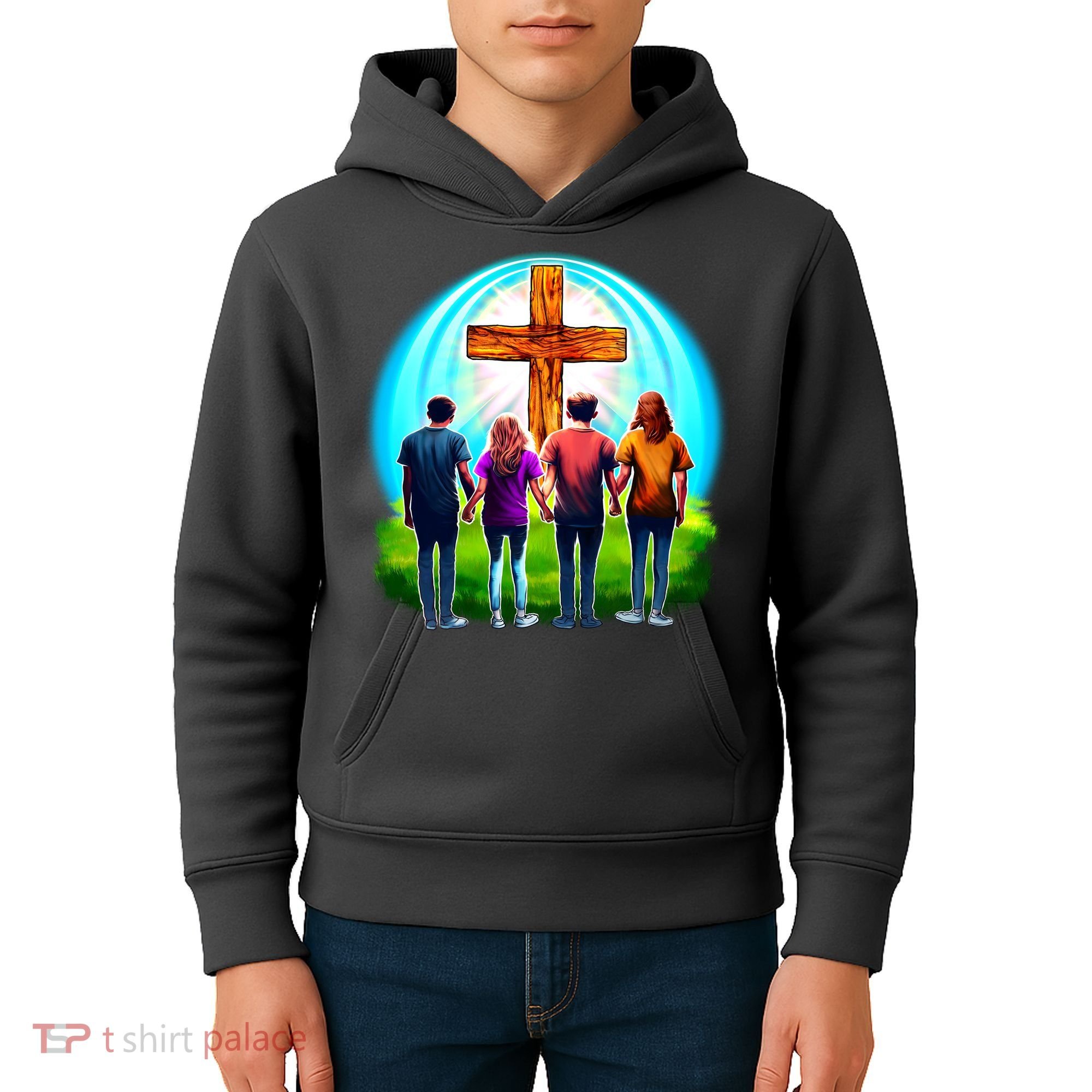 Teens Christian Catholic Retreat Kids Hoodie