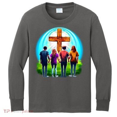 Teens Christian Catholic Retreat Kids Long Sleeve Shirt