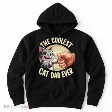 The Coolest Cat Dad Ever FatherS Day Hoodie