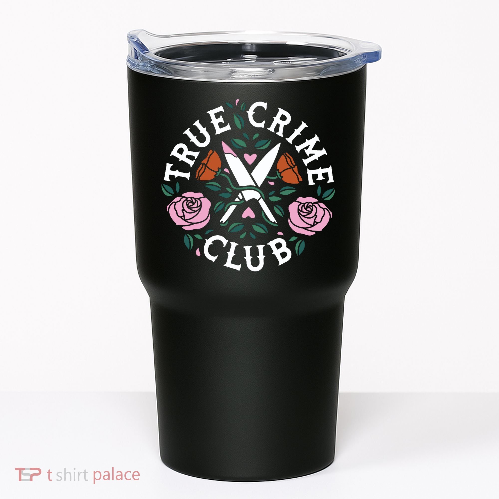 True Crime Club Funny True Crime Fan Tumbler