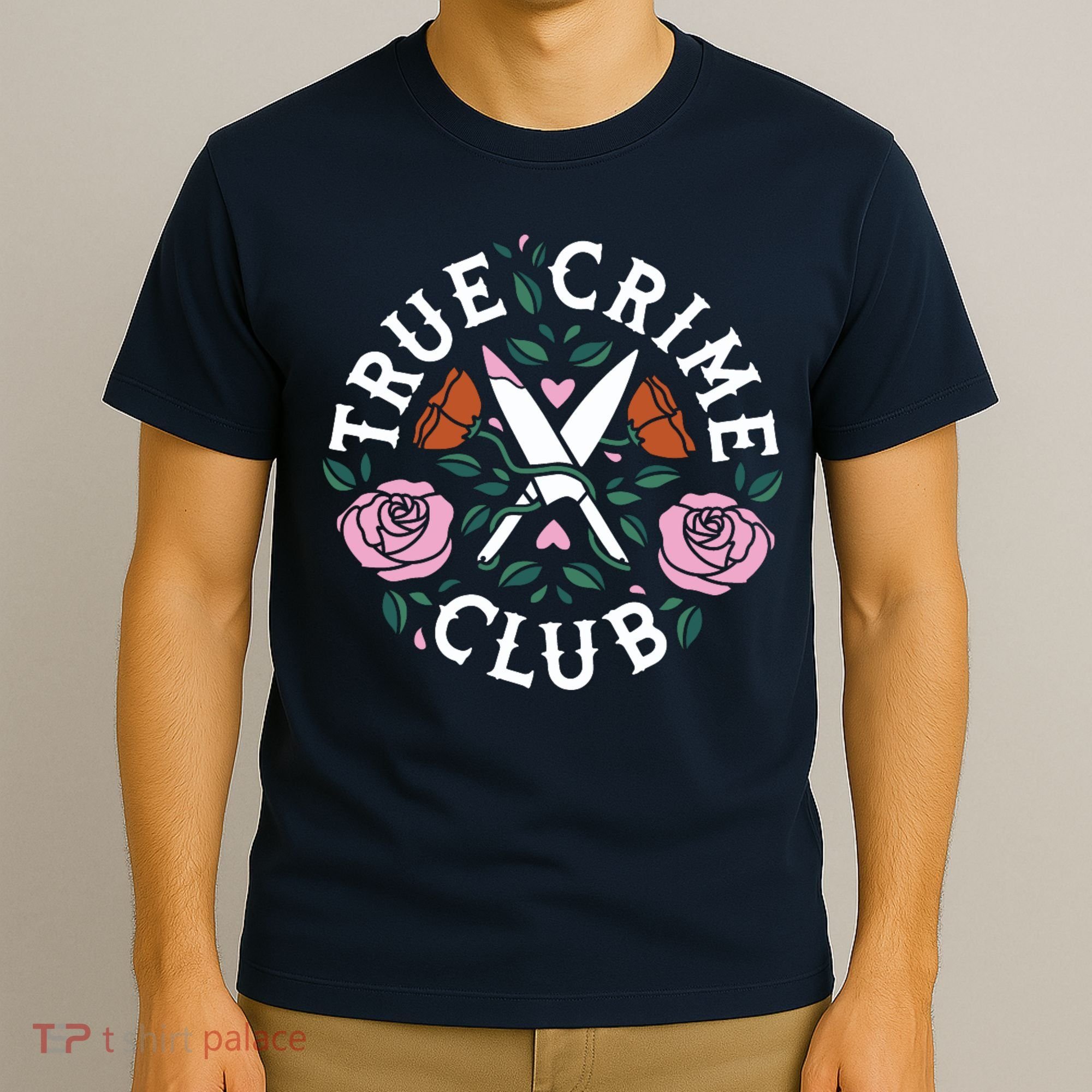 True Crime Club Funny True Crime Fan T-Shirt