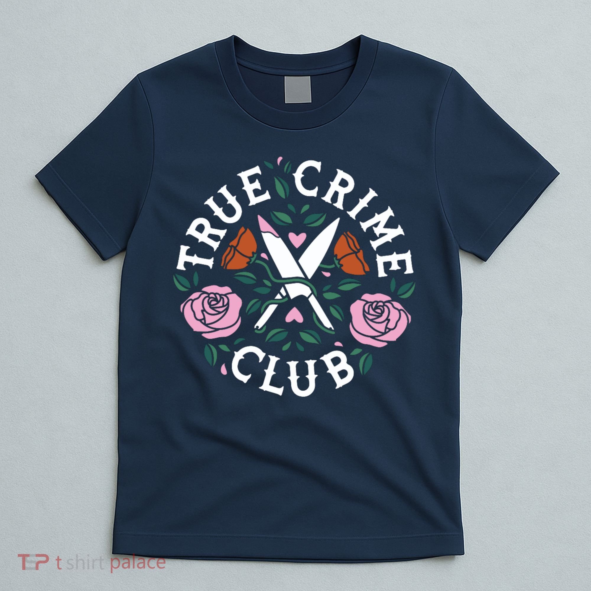 True Crime Club Funny True Crime Fan T-Shirt