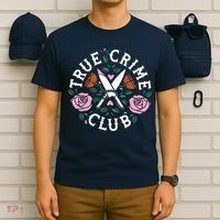 True Crime Club Funny True Crime Fan T-Shirt thumb 6