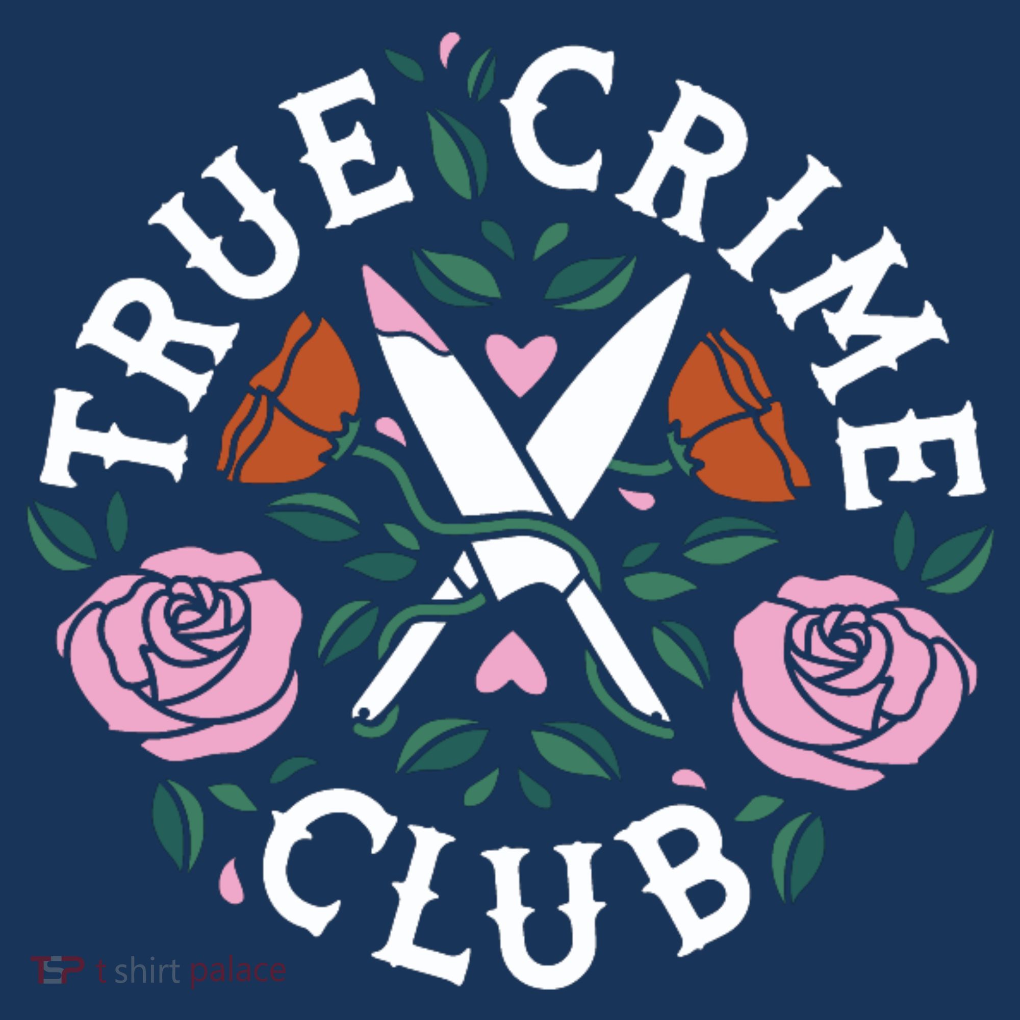 True Crime Club Funny True Crime Fan Women's Hoodie