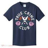 True Crime Club Funny True Crime Fan Kids T-Shirt thumb 0