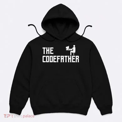 The Codefather Coding Coder Developer Computer Nerd Hoodie