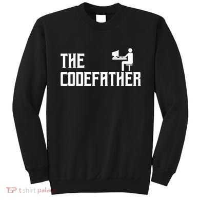 The Codefather Coding Coder Developer Computer Nerd Sweatshirt