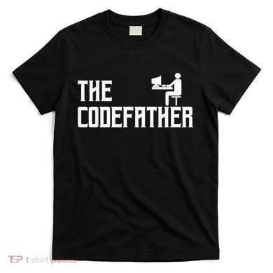 The Codefather Coding Coder Developer Computer Nerd T-Shirt