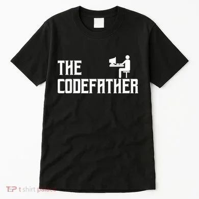 The Codefather Coding Coder Developer Computer Nerd Tall T-Shirt