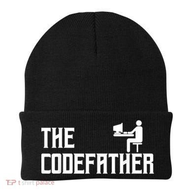 The Codefather Coding Coder Developer Computer Nerd Beanie