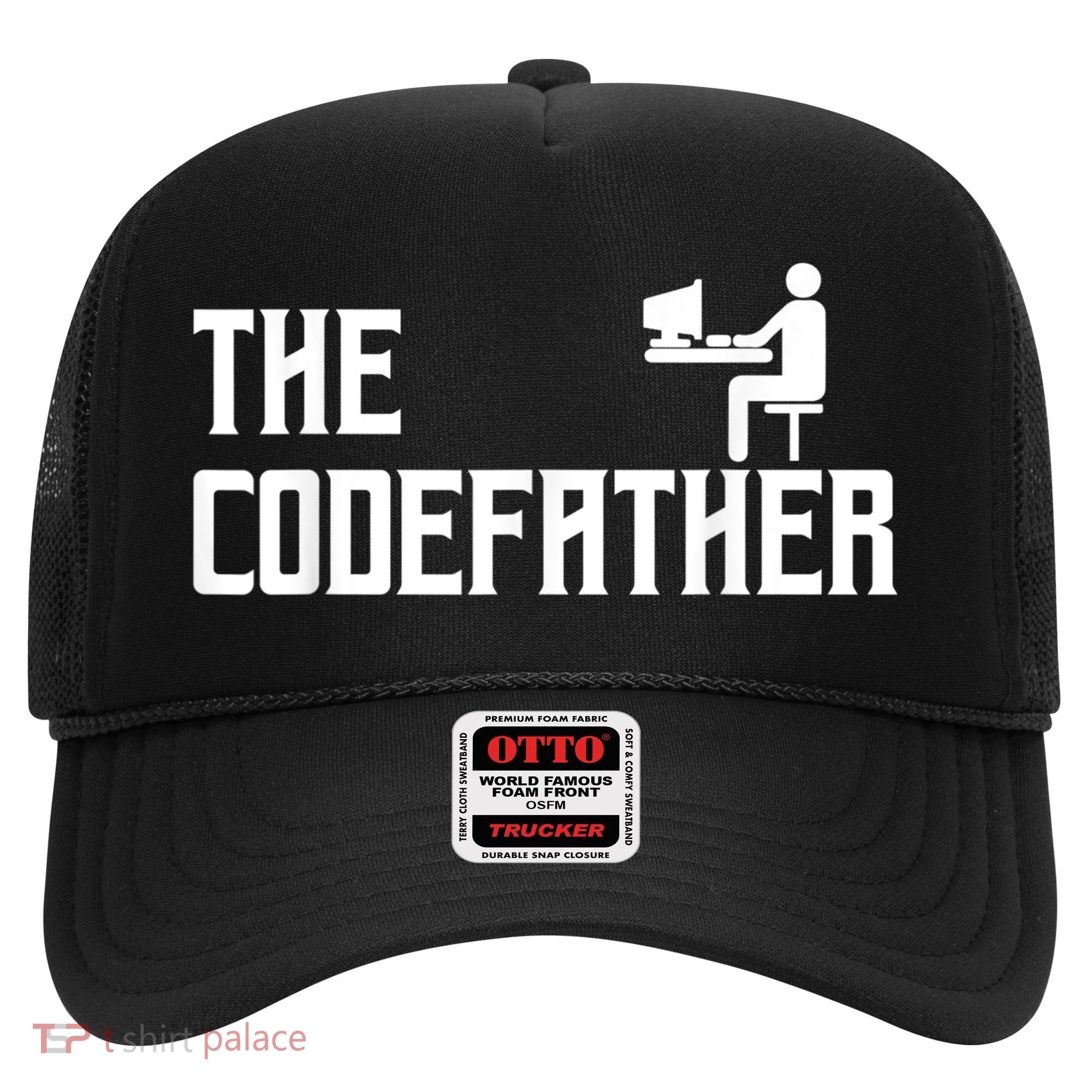 The Codefather Coding Coder Developer Computer Nerd Hat